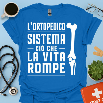 Maglietta per Chirurgo Ortopedico e Traumatologo