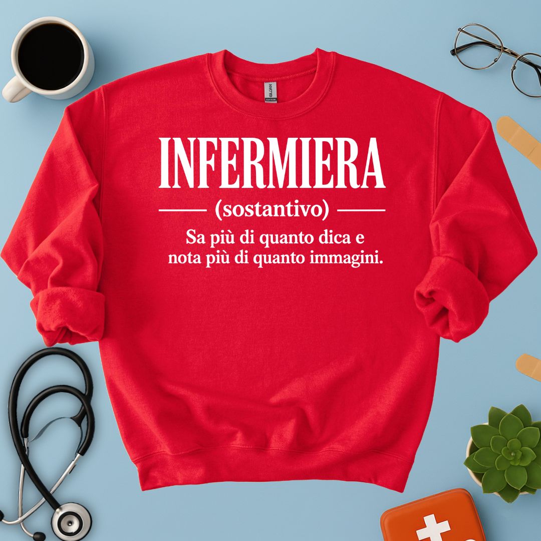 Felpa Definizione Infermiera