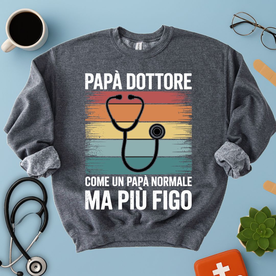 Felpa Papà Medico