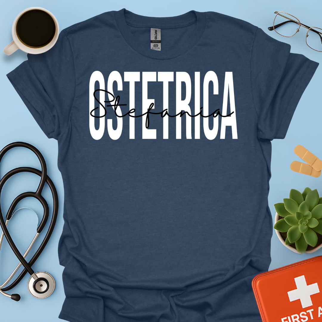 Maglietta Ostetrica Personalizzata