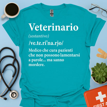 Definizione di Veterinario Maglietta