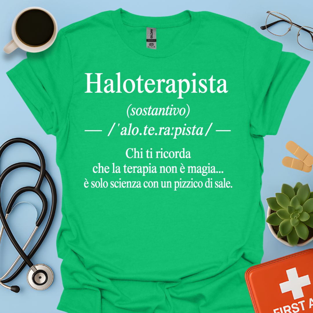 Maglietta Definizione Haloterapista