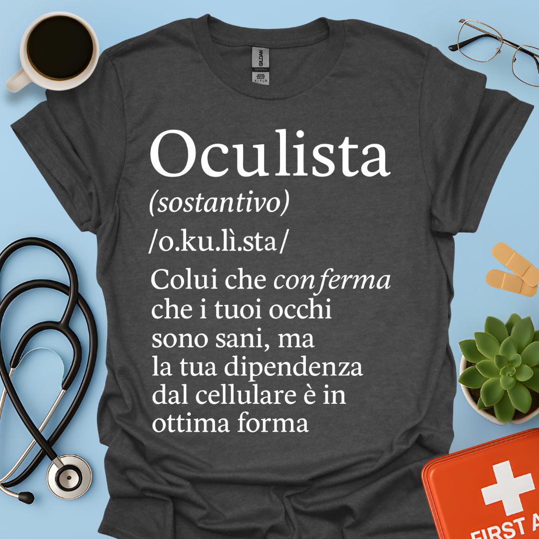 Definizione Oculista Maglietta
