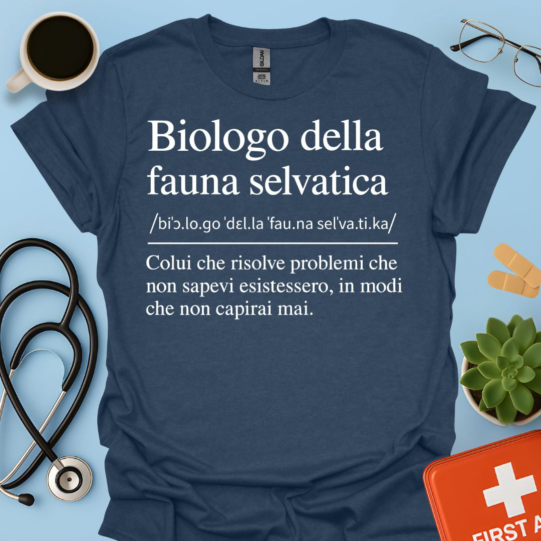 Maglietta Biologo Della Fauna Selvatica
