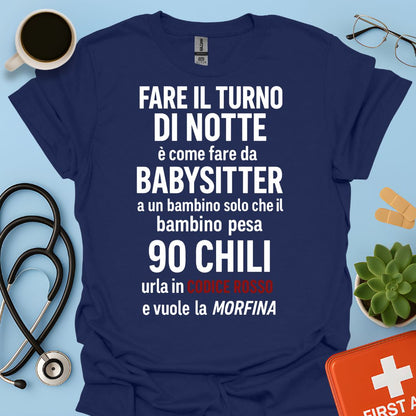 Infermiera / Dottoressa Dottore Divertente Maglietta