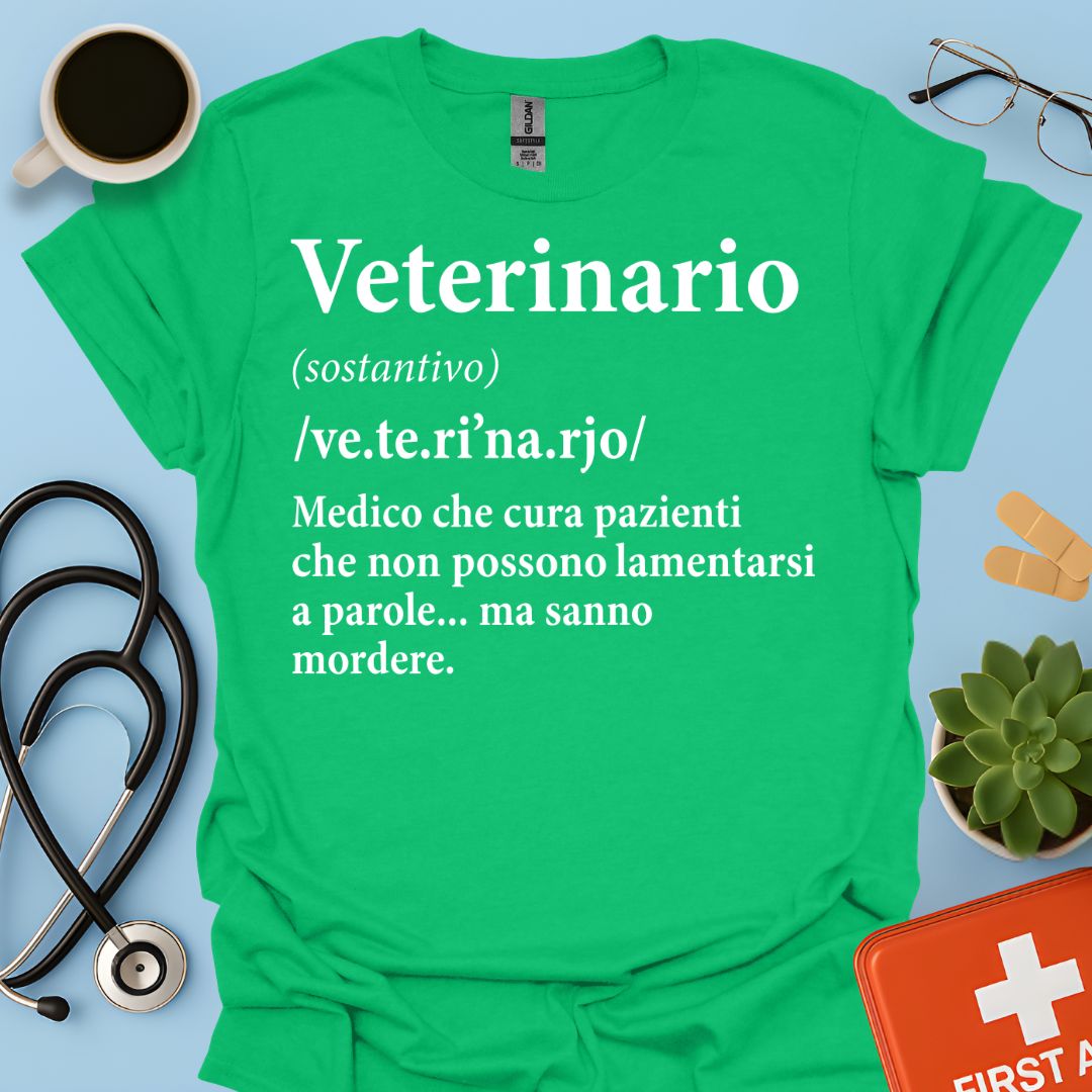 Definizione di Veterinario Maglietta