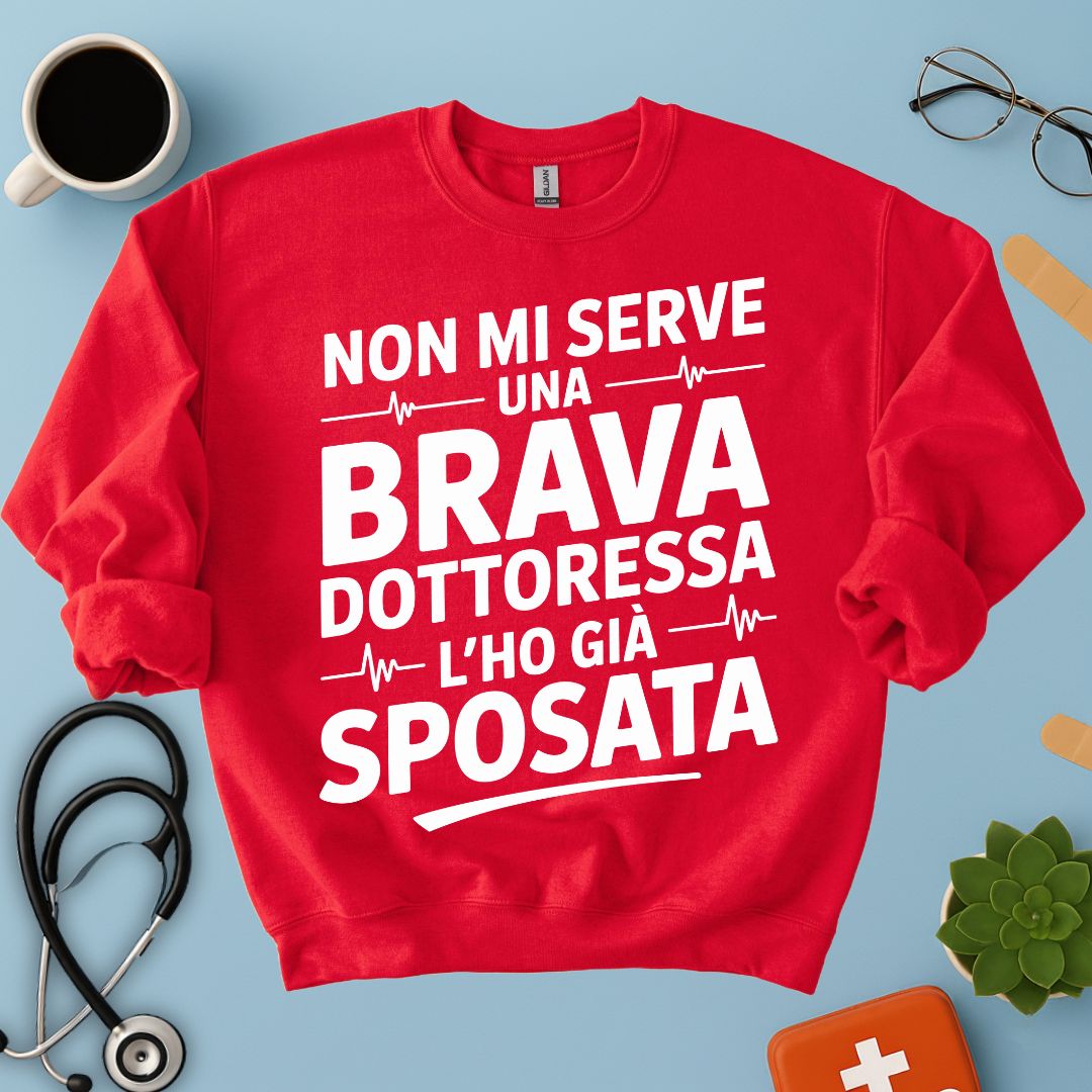Felpa Marito Della Dottoressa