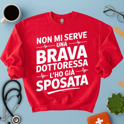 Felpa Marito Della Dottoressa