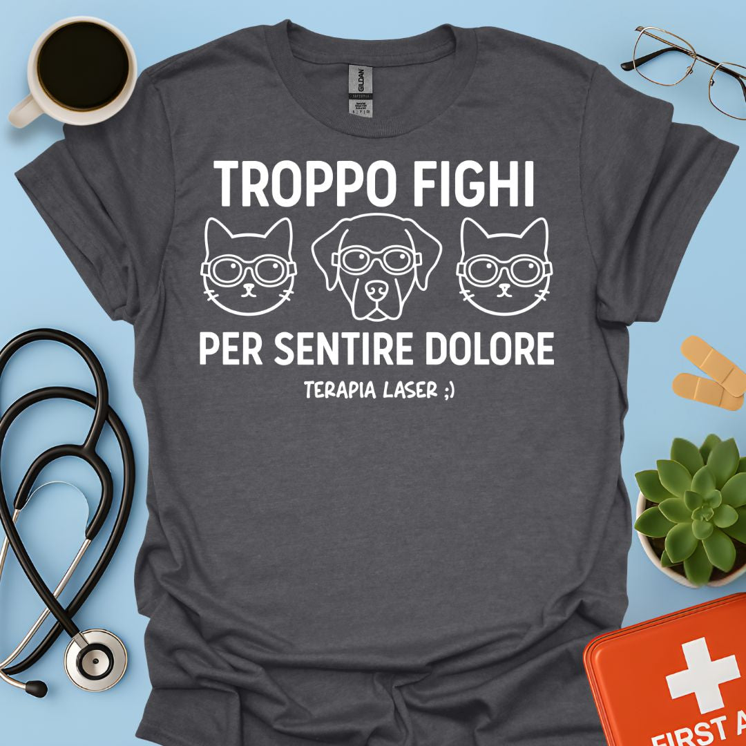 Maglietta Veterinaria Terapia Laser