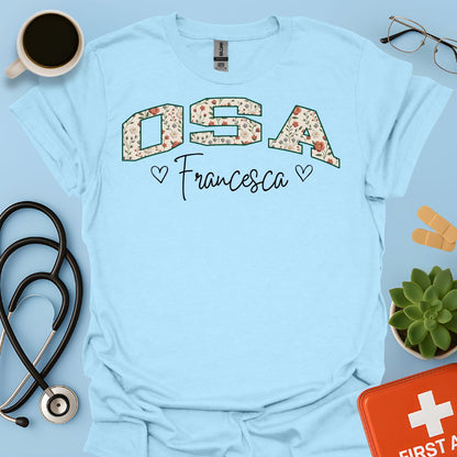 OSA Maglietta Operatore Socio Assistenziale Personalizzata