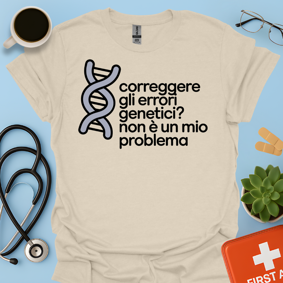 Correggere Gli Errori Genetici Dottore Dottoressa Maglietta