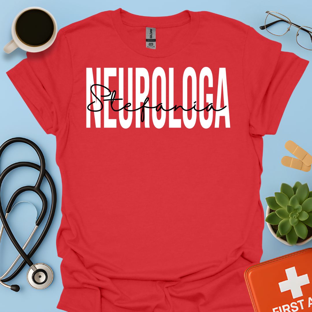 Maglietta Neurologa Personalizzata
