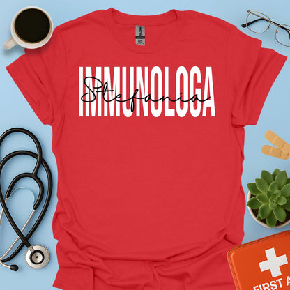 Maglietta Immunologa Personalizzata