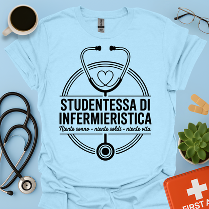 Studentessa di Infermieristica — Infermiera Maglietta