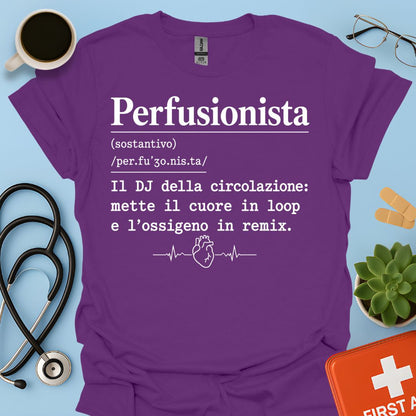Maglietta Perfusionista Definizione