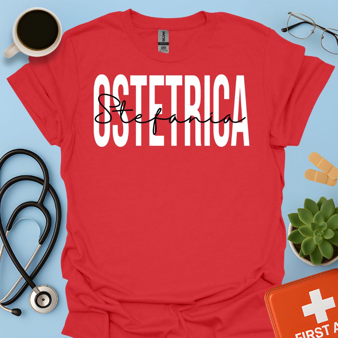 Maglietta Ostetrica Personalizzata