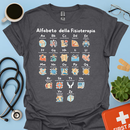 Maglietta Alfabeto Fisioterapia