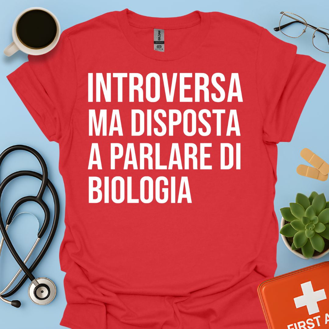 Maglietta Biologia Donna