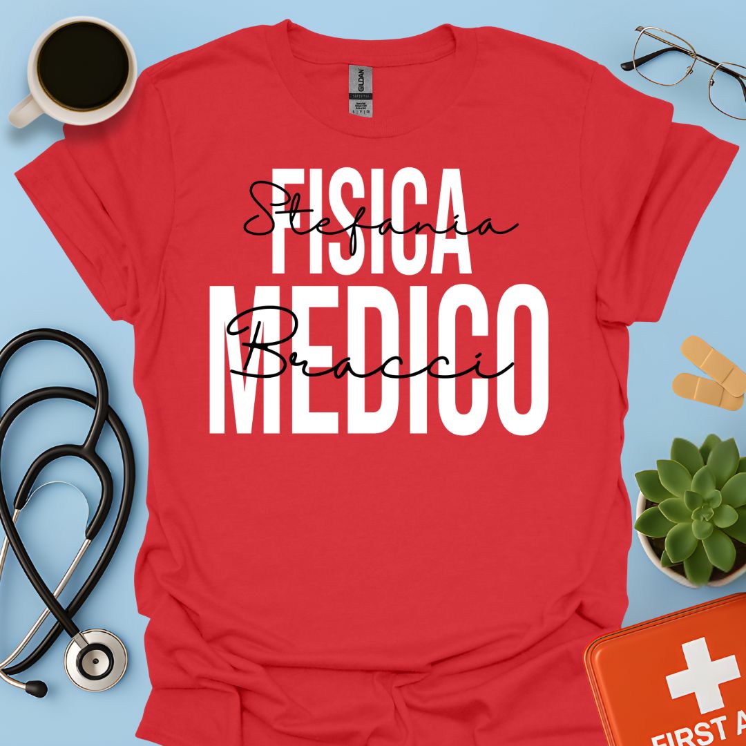 Maglietta Fisica Medico Personalizzata