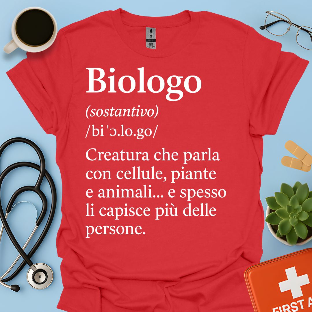 Maglietta Biologo