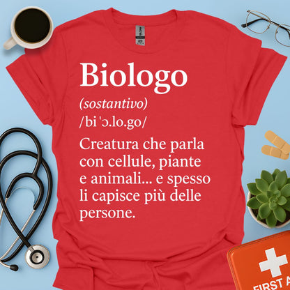 Maglietta Biologo