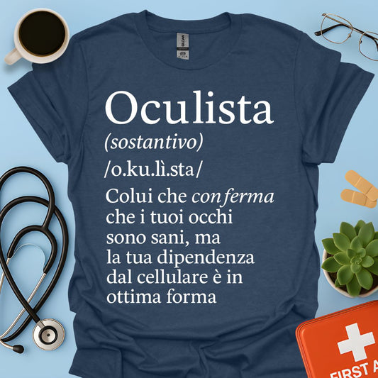 Definizione Oculista Maglietta