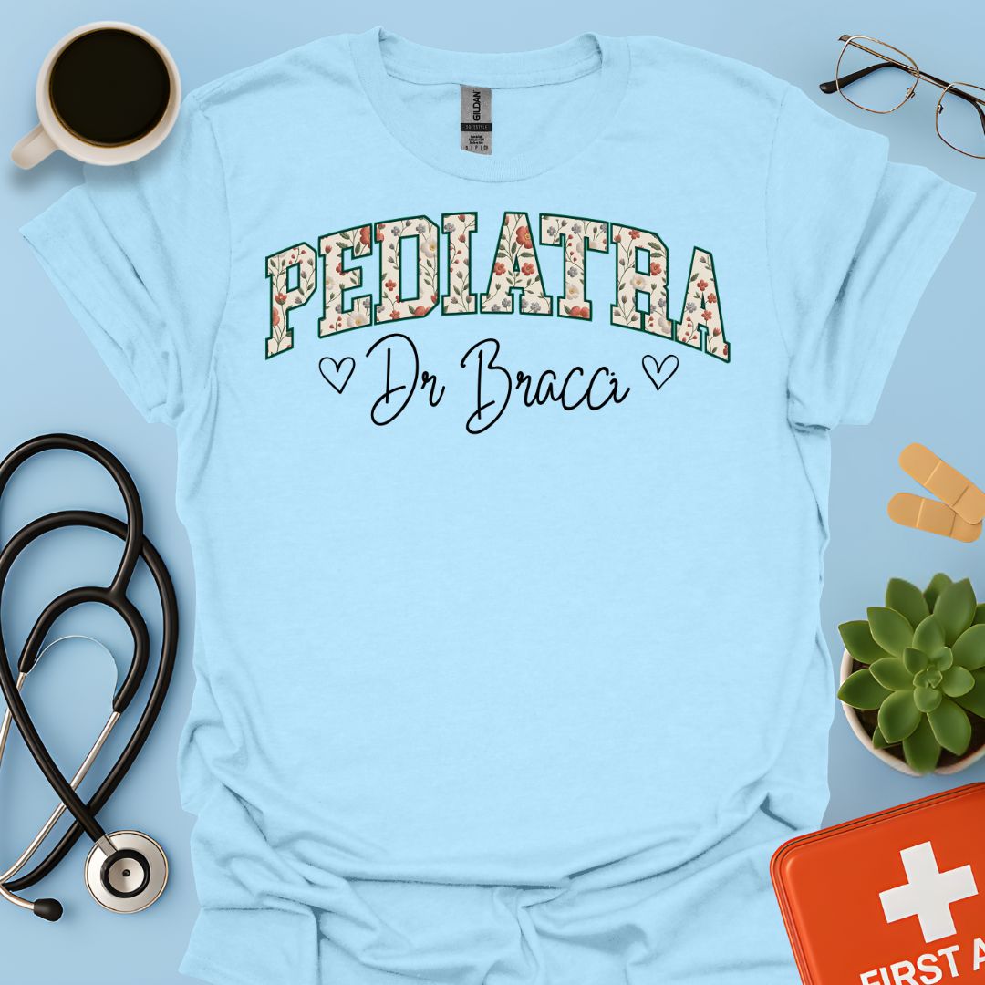 Donna Pediatria Maglietta Pediatra Personalizzata