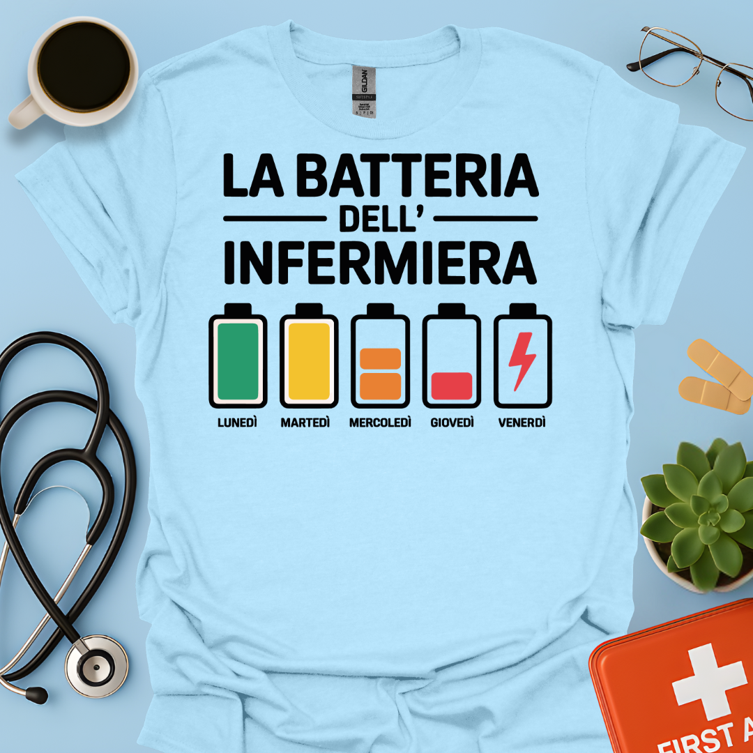 La Batteria dell’ Infermiera — Infermiera Maglietta