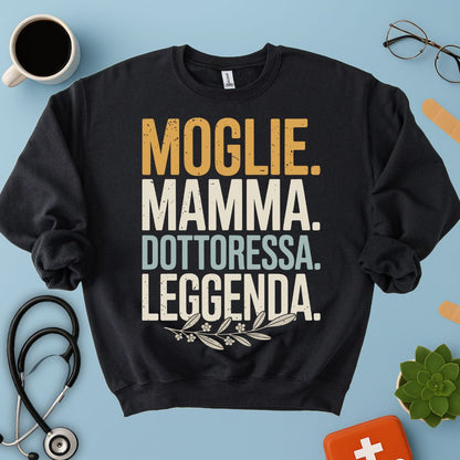 Felpa Mamma Dottoressa Medico