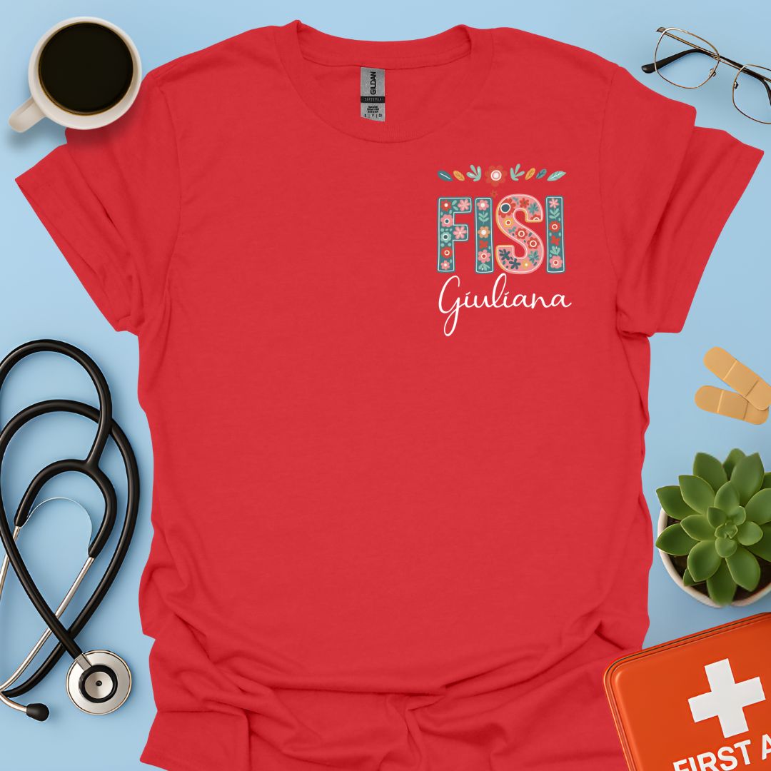 Personalizzata Fisioterapista Maglietta