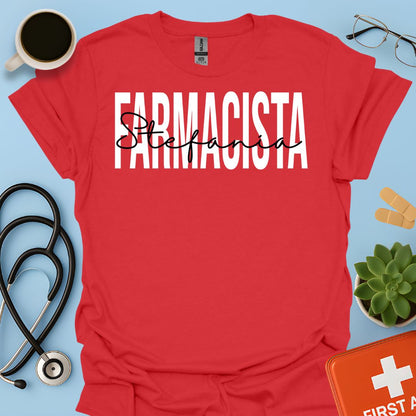 Maglietta Farmacista Donna Personalizzata