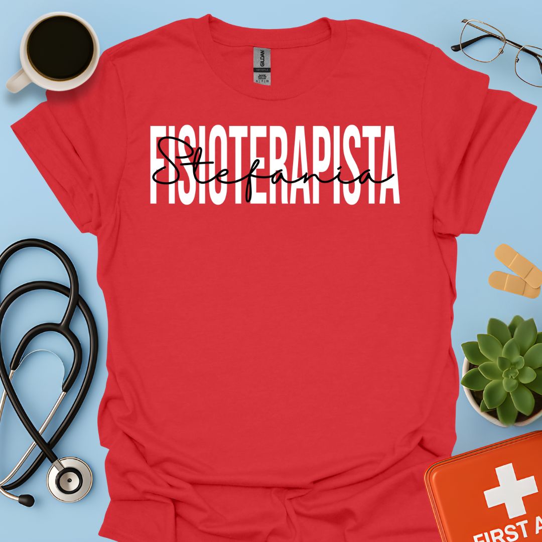 Maglietta Fisioterapista Personalizzata