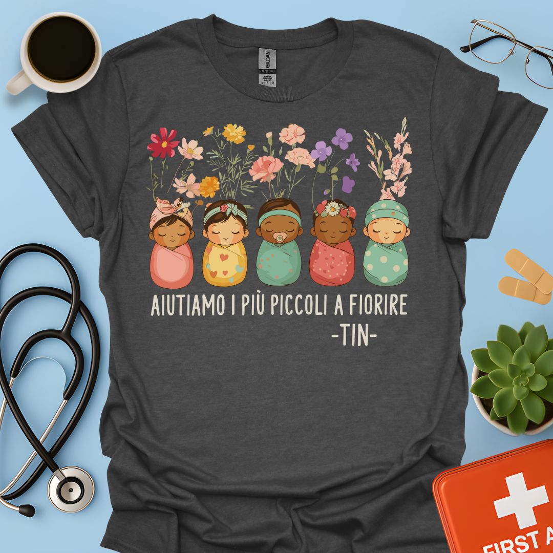 Aiutiamo I Più Piccoli A Fiorire – TIN Maglietta