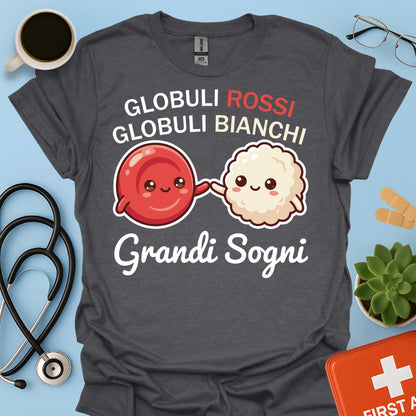 Maglietta Globuli Rossi / Bianchi