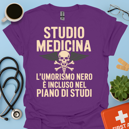 Studio Medicina L’umorismo nero è incluso nel piano di studi Maglietta