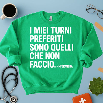 Felpa Divertente Infermiera