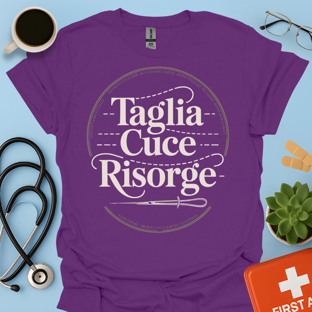 Taglia Cuce Risorge - Chirurgo / Studente Medicina Maglietta