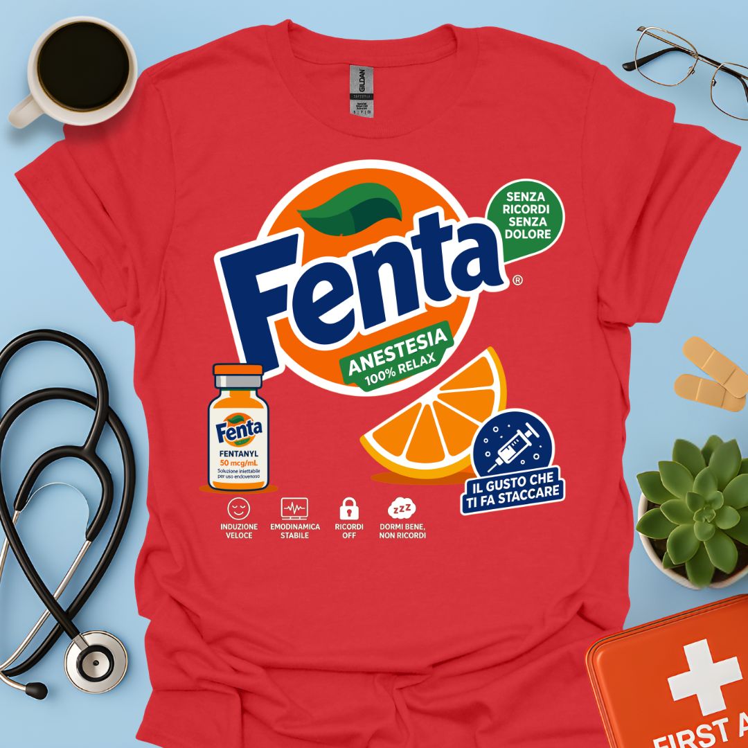 Maglietta Divertente Anestesista