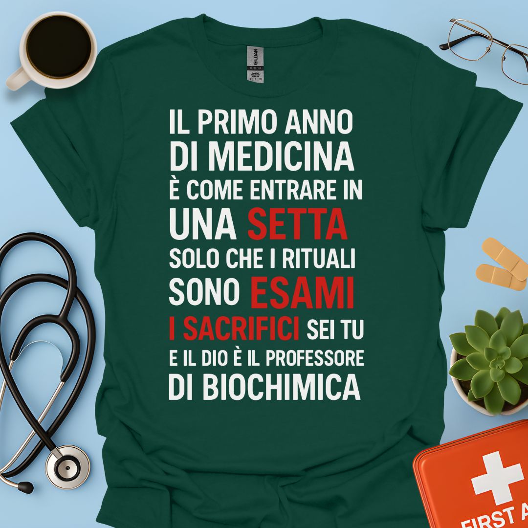 Matricola di Medicina Divertente Maglietta