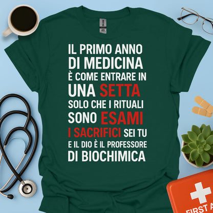 Matricola di Medicina Divertente Maglietta