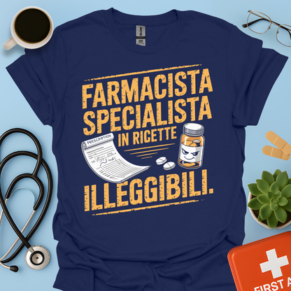 Farmacista specialista in ricette illeggibili - Farmacista Maglietta