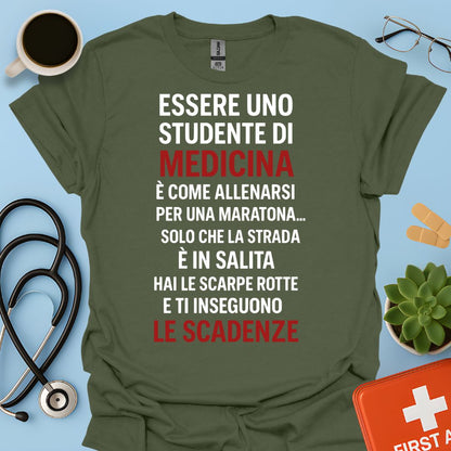 Studente Medicina Divertente Maglietta