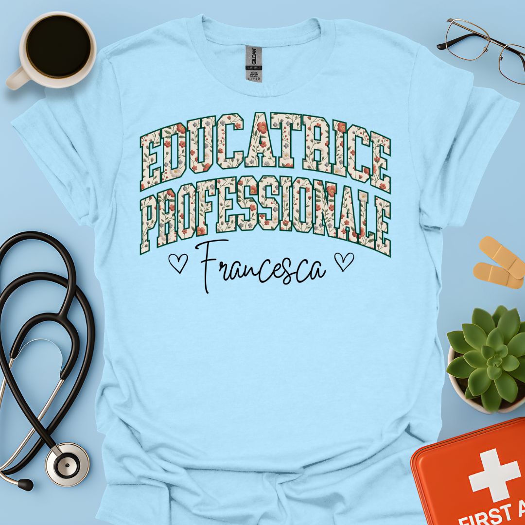 Maglietta Educatrice Professionale Personalizzata