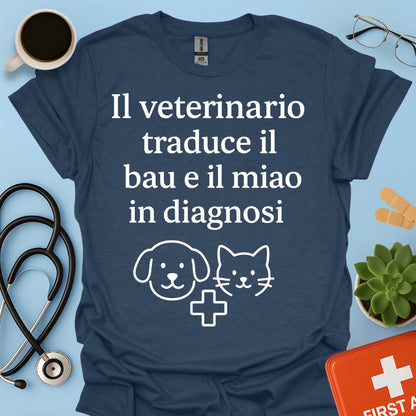 Divertente Veterinario Maglietta