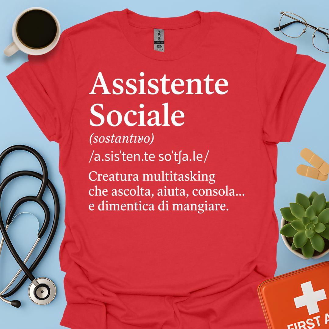 Maglietta Assistente Sociale