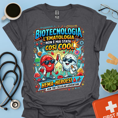 Maglietta Biotecnologia Ematologia