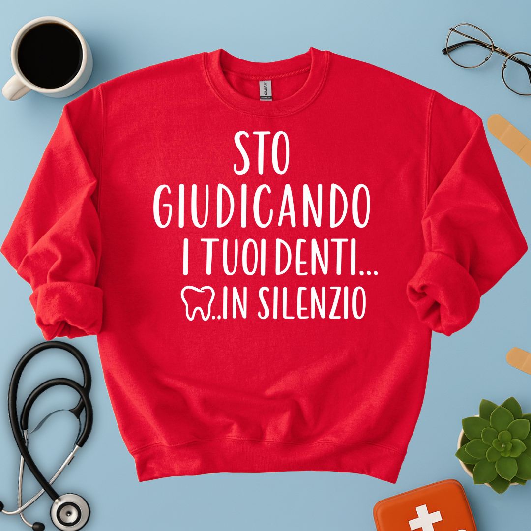 Felpa Divertente Dentista