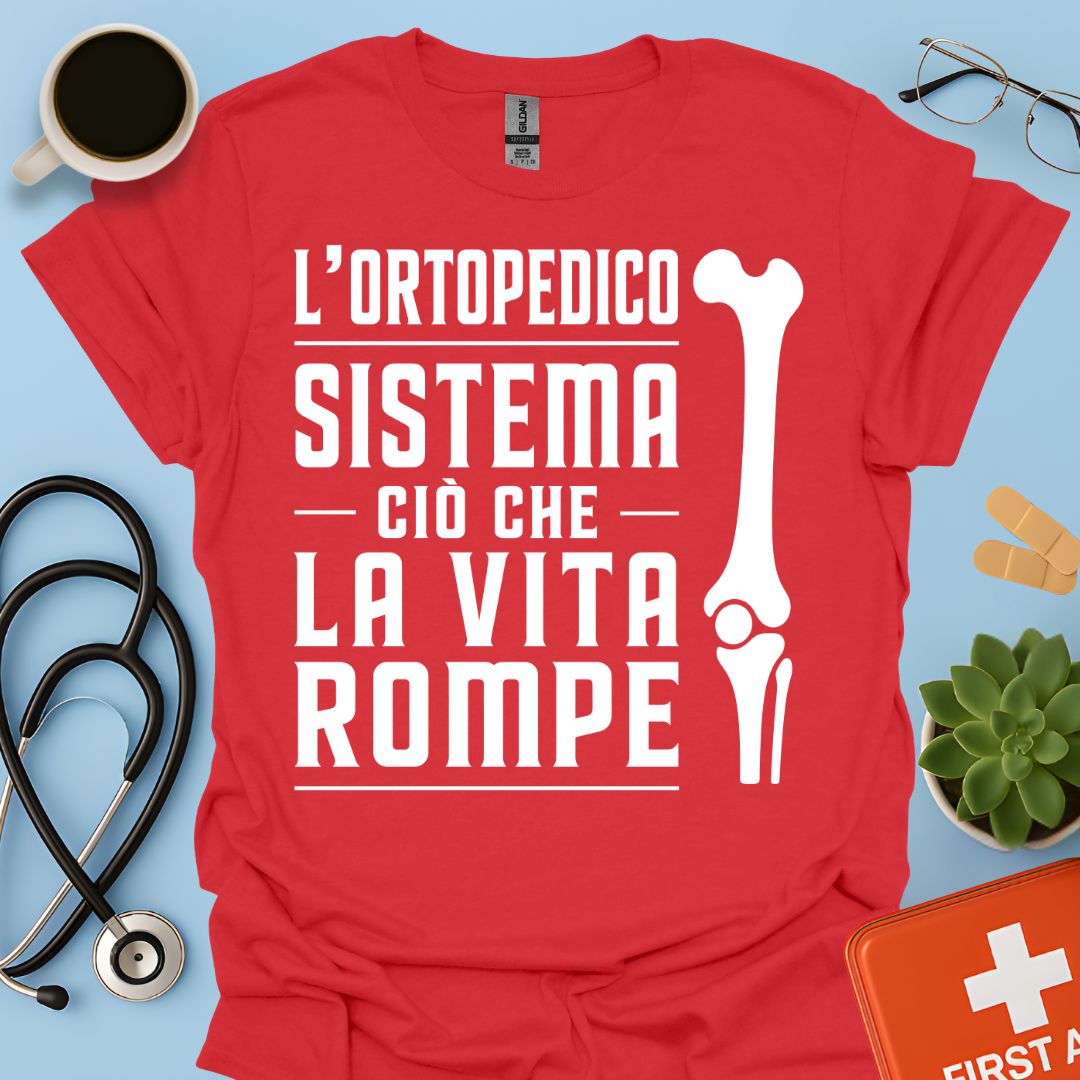 Maglietta per Chirurgo Ortopedico e Traumatologo