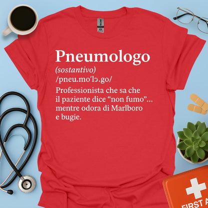 Definizione Pneumologo Maglietta