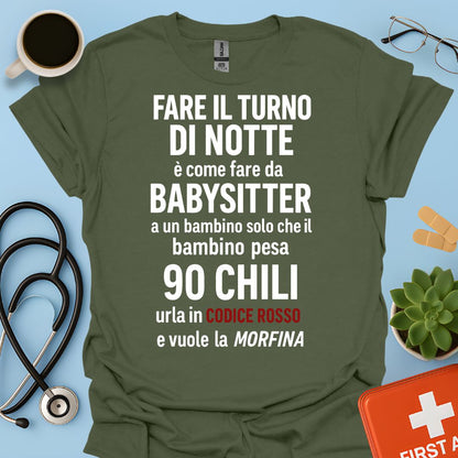 Infermiera / Dottoressa Dottore Divertente Maglietta